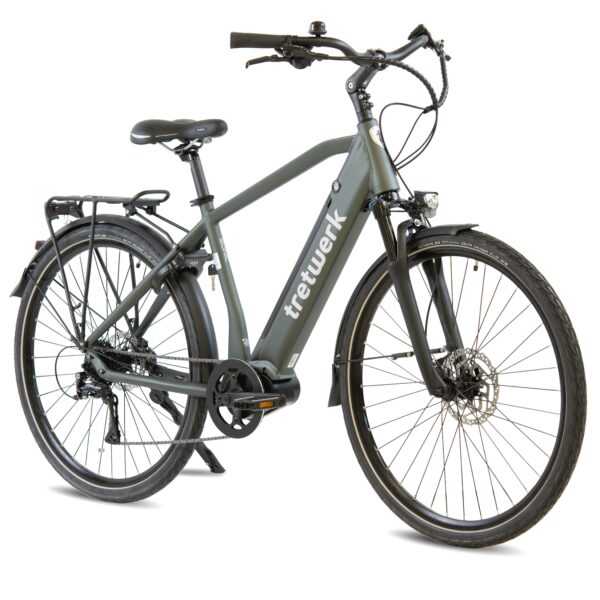 Tretwerk Sonic Pedelec 28 Zoll E Bike Trekkingrad 160 - 180 cm Elektrofahrrad Trekking 8 Gänge