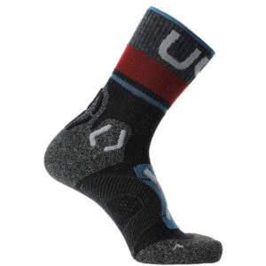 UYN Trekking One Merino Socken Damen G036 - anthracite/blue 35-36