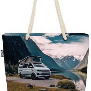 VOID Strandtasche (1-tlg), Caravan California Wohnmobil See reisen berge camping camper mobil ze