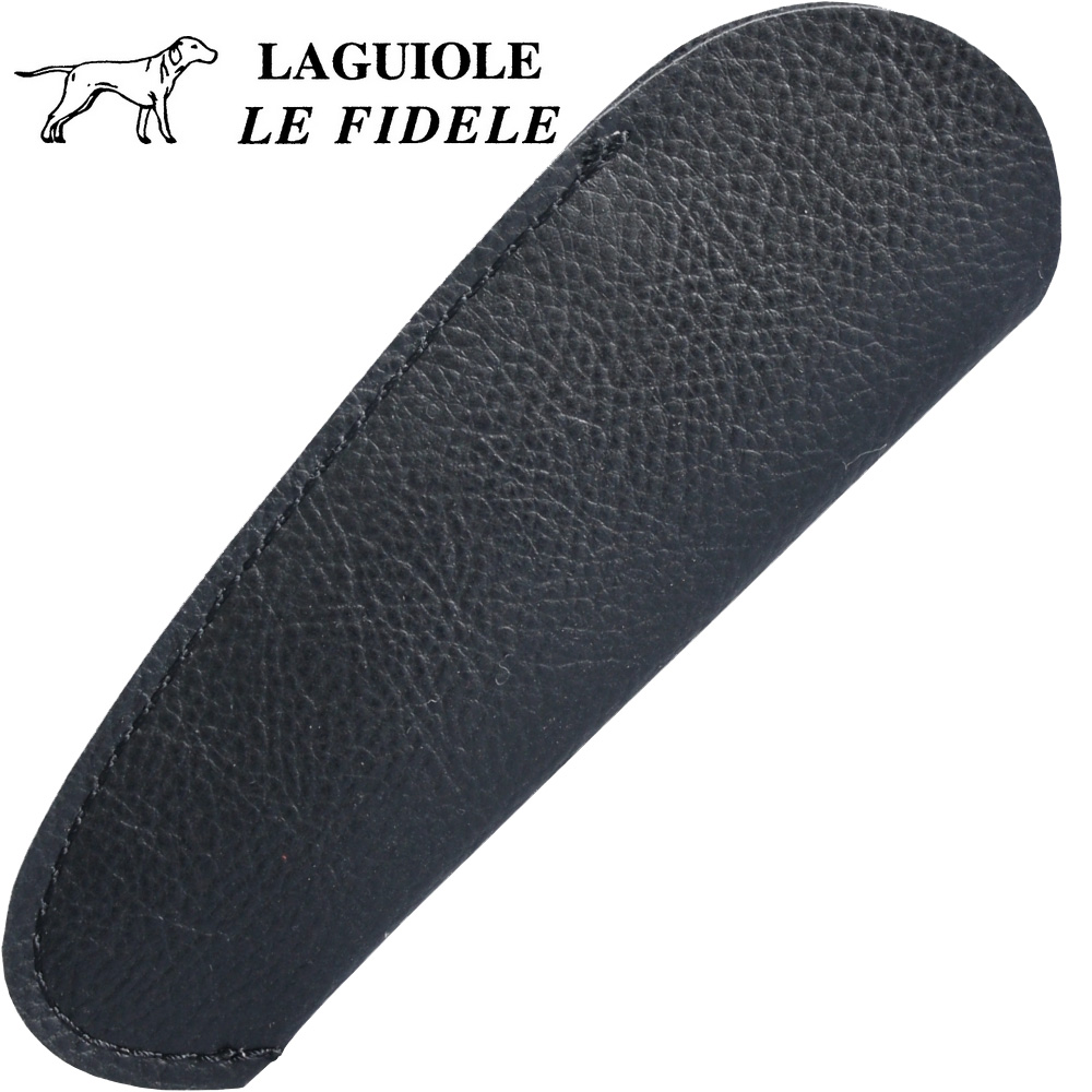Laguiole Le Fidele Steck-Etui für Laguiole Taschenmesser 12 cm schwarz