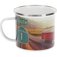 VW Collection T1 Bulli Emaille Tasse 500 ml Highway 1 - Becher und Tassen EAN:0600514902281