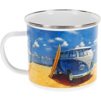 VW Collection T1 Bulli Emaille Tasse 500 ml Beachlife - Becher und Tassen EAN:0600514902779