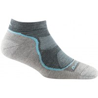 Darn Tough - Women's Light Hiker No Show Lightweight w Cushion - Wandersocken Gr S grau EAN:0642249177879