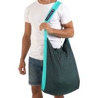 Ticket to the Moon Eco Bag Large Umhängetasche 30 Liter Dark Green / Turquoise - Taschen & Packsäcke EAN:0727670929195