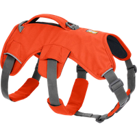 Ruffwear Web Master Hundegeschirr mit Handschlaufe Blaze Orange XXS - Hundezubehör EAN:0748960102401