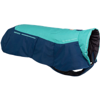 Ruffwear Vert Hundejacke wasserdicht XL 91–107 cm Aurora Teal - Hundezubehör EAN:0748960419004