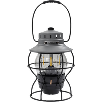 Barebones Laterne railroad lantern grey - LED Campingleuchten EAN:0819665012828