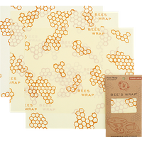 Bees Wrap Bienenwachstuch 3er-Pack L 33 x 35 cm  - Behälter von BeesWrap EAN:0854016005029