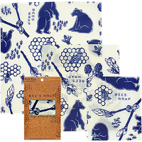 Bees Wrap Bienenwachstuch 3er-Pack gemischt Bees and Bears  - Behälter von BeesWrap EAN:0854016005227