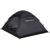 High Peak Monodome XL freistehendes Einfachdach Kuppelzelt 4 Personen schwarz - Iglu- & Kuppelzelte EAN:4001690103107