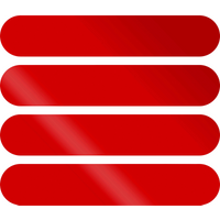 Schütz Reflektionsstreifen Aufkleber für Fahrzeuge 4 teilig rot 80 x 15 mm - Outdoorzubehör EAN:4002341720131
