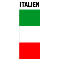 Schütz Italien Aufkleber 110 x 40 mm - Outdoorzubehör EAN:4002341903688