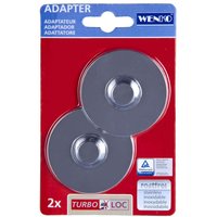 Wenko Turbo-Loc Adapter Premium/Classic/Style Befestigen ohne bohren - Ordnungssysteme EAN:4008838206461