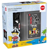 Emsa Trinkflasche und Brotdose Kids pirate - Trinkflaschen EAN:4009049449791