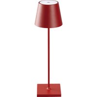 Sigor Nuindie Outdoor Akku-Tischleuchte rund 380mm rot - LED Campingleuchten EAN:4028085450875