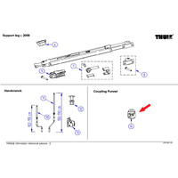 Thule Kurbelglocke  - Ersatzteile Zelte & Markisen EAN:4036231010811