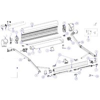 Thule Endkappe passend zu Omnistor 8000 - Ersatzteile Zelte & Markisen EAN:4036231011443