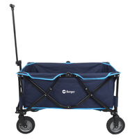 Berger Bollerwagen 129 Liter blau - Transportieren & Befestigen EAN:4036231040726