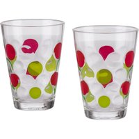 Berger Bubble Trinkgläser 350 ml 2er Set lime-berry - EAN:4036231061400