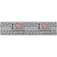 Berger Teppich-Läufer I love Camping - Vorzeltteppich & Zeltboden EAN:4036231070327