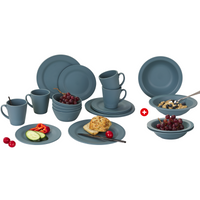 Berger Kynne Geschirr-Set & Suppenteller blau - Kunststoff und Melamin Geschirr-Sets EAN:4036231084621