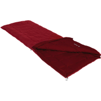 Vaude Navajo 100 SYN Kunstfaser Deckenschlafsack 220 x 80 cm dark indian red - Schlafsäcke EAN:4052285111915