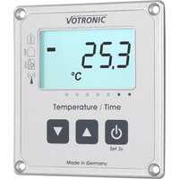 Votronic LCD-Thermometer / Uhr S mit Extern-Sensor  - Bootszubehör EAN:4250683601087