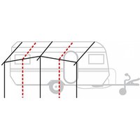 Berger Basisgerüst Alu Vorzelt-Gestänge  - Zelt-Gestänge & Zubehör EAN:4251096100549