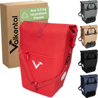 Valkental ValkOcean Gepäckträgertasche 28 Liter rot - Rucksäcke EAN:4260765220044