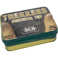 BCB CK015L Trekkers Survival Tin Überlebensdose 20-teilig - Outdoorzubehör EAN:5016549990271