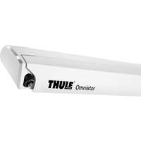 Thule Omnistor 9200 Dachmarkise Weiß Tuchfarbe Mystic Grau Länge 5