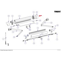 Thule Endkappen  - Ersatzteile Zelte & Markisen EAN:5415182025652