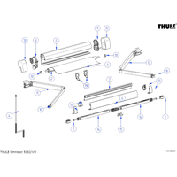 Thule Frontblendenendkappen-Satz passend zu T. Omnistor 5102 - Ersatzteile Zelte & Markisen EAN:5415182025683