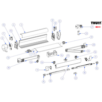 Thule Befestigungssatz passend zu Thule Omnistor 5003 - Ersatzteile Zelte & Markisen EAN:5415182027564