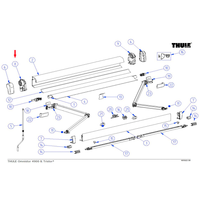 Thule Endplatte (links ) - Ersatzteile Fahrzeug EAN:5415182031790