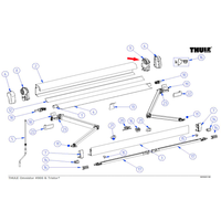 Thule Endplatte (rechts) - Ersatzteile Fahrzeug EAN:5415182031813