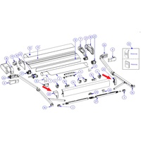 Thule Endkappe Front  - Ersatzteile Zelte & Markisen EAN:5415182033695