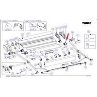 Thule Tuchrollenendkappen-Satz - Ersatzteile Zelte & Markisen EAN:5415182033732