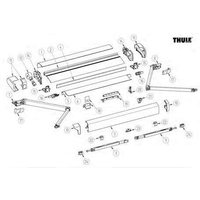 Thule Endplatte passend zu Omnistor 620 - Ersatzteile Zelte & Markisen EAN:5415182034623