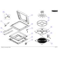 Thule Omnivent Operating Device - Ersatzteile Fahrzeug EAN:5415182038140