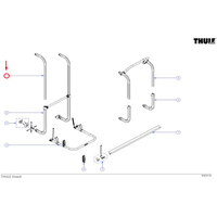 Thule Oberer Tragarm passend zu Elite G2 Fahrradträger - Ersatzteile Fahrzeug EAN:5415182040174