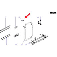 Thule Schrauben für Befestigungsschiene  - Ersatzteile Fahrzeug EAN:5415182046053