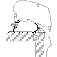 Thule Adapter Hobby Roof ab 2013 - Markisenadapter EAN:5415182047852