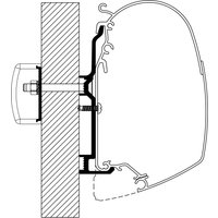 Thule Markisenadapter Bürstner 2017 Wandmontage - Markisenadapter EAN:5415182048408