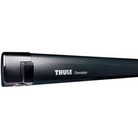 Thule Omnistor 5200 Dachmarkise mit Motor Gehäusefarbe Anthrazit Tuchfarbe Mystic Grau 4 m - Kassettenmarkisen EAN:5415182049023