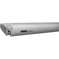 Thule Omnistor 6300 Dachmarkise Gehäusefarbe Eloxiert Tuchfarbe Mystic Grey 4 m - Kassettenmarkisen EAN:5415182049641