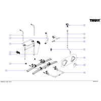 Thule Handkurbel Lift  (70cm) - Ersatzteile Fahrzeug EAN:5415182054096