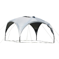 Wecamp Pavillion Sunshade 350 x 350 cm weiß grau - Pavillons & Tarps EAN:5700459340409