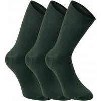 Deerhunter - Bamboo Socks 3-Pack - Wandersocken Gr 36-39 grün EAN:5702827156278