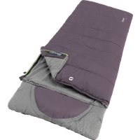 Outwell DS Contour Schlafsack 220 cm Dark Purple Reißverschluss links - Schlafsäcke EAN:5709388136046